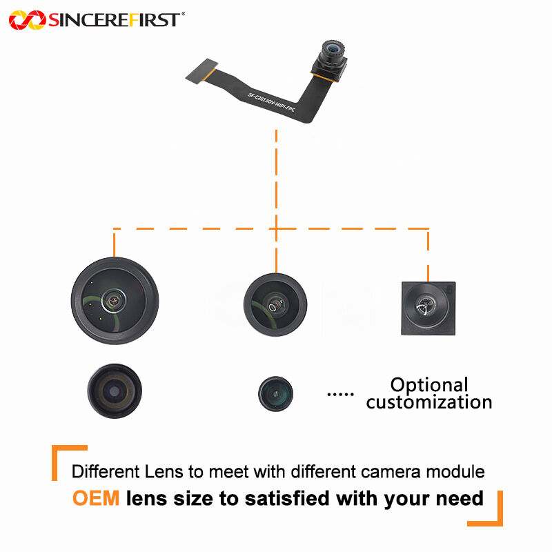 High-Definition PTZ 2MP Image Sensor OV2718 FPC Camera Module