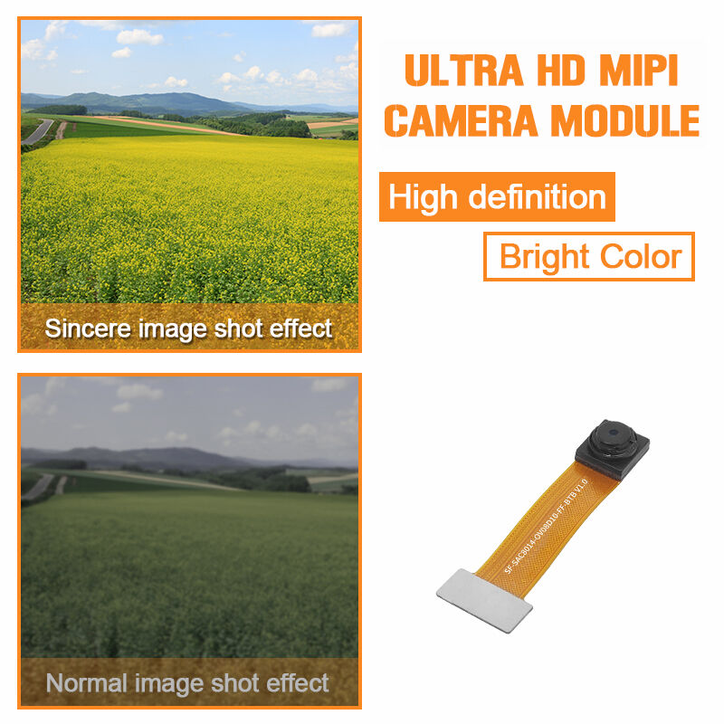 Mini 4K HD CMOS OV08D10 Sensor Night Vision Flexible FPC Camera Module